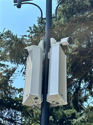 Tonmind IP sütun hoparlörleri ile park güvenliğini ve atmosferinin yükseltilmesi